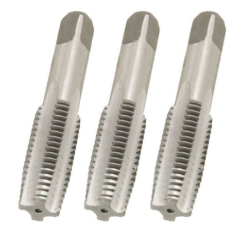 3 Pcs 18mm x 2.5mm Taper and Plug Metric Tap M18 x 2.5mm Pitch