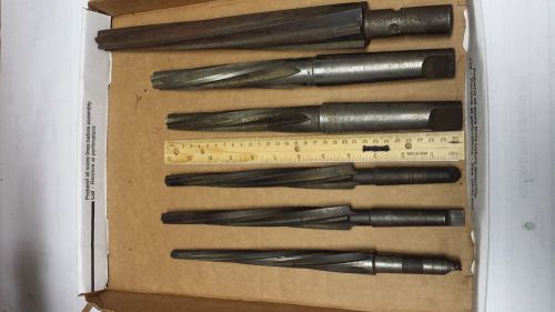 Stainless steel reamer bits set of 6 for sale