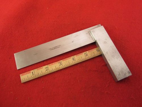 Starrett No.20 6&#034; machinist, hardened steel square VG