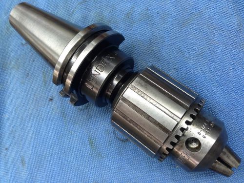 Lyndex CAT40 JT2 0-1/2&#034;Jacobs Drill chuck #34-02 CT40 (made in Japan &amp; USA)