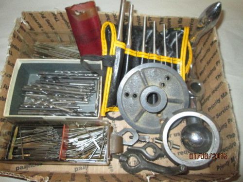 MACHINIST LATHE MILL Lot of Machinist New Cutters Punches Lathe Dogs Lever Etc