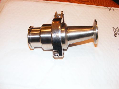 1 &#034; ss 316l  sanitary check valve-offset -new for sale