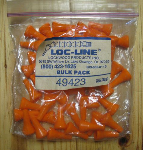 NEW 49423 LOC-LINE Round Nozzle 1/8&#034; Pack of 50 1/8in 5HK18