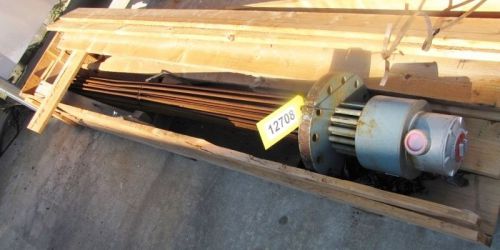 USED WARREN ELECTRIC CORP. ELECTRIC FLANGED IMMERSION HEATER