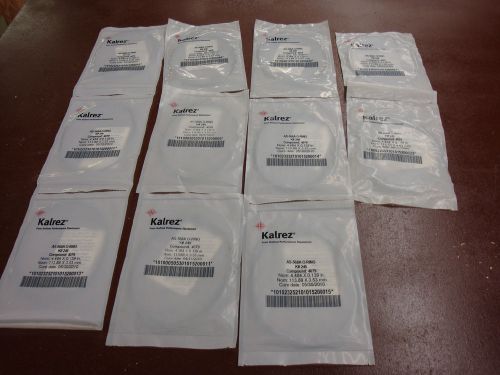 Lot of 11 kalrez as568a k# 246  o-rings 4079 compound ! for sale