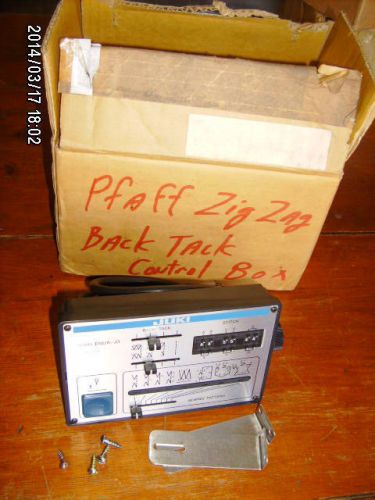 Juki Pfaff zig-zag back tack control box ENUA-J3
