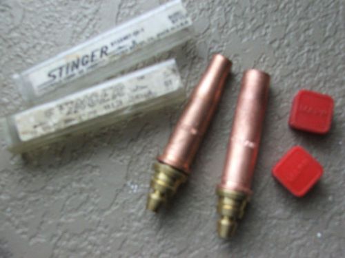 Two stinger tips 8132457-00-1, size 7 &amp; 813-2454  size 4 natural gas/propane new for sale