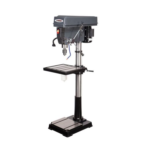 Drill Press - CENTRAL MACHINERY - 20 in. Floor Mount , 12 Speed