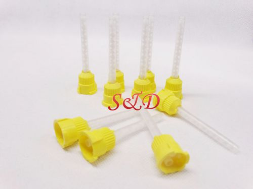 NEW Dental Mix tip 1:1 Ratio Impression Mixing Tips model silicone rubber 10pcs