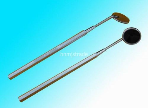 1Pc Flat and 1pc Expanding Mouth Mirror Dental Reflector Surgical Instruments