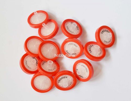 10pcs ptfe syringe filters 13mm diameter  0.45um non-sterilized for sale
