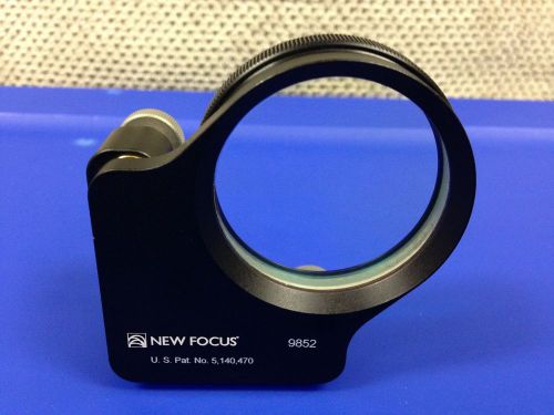 Newport / New Focus 9852 Optic Corner Mount with Adjustment Knobs and Lens