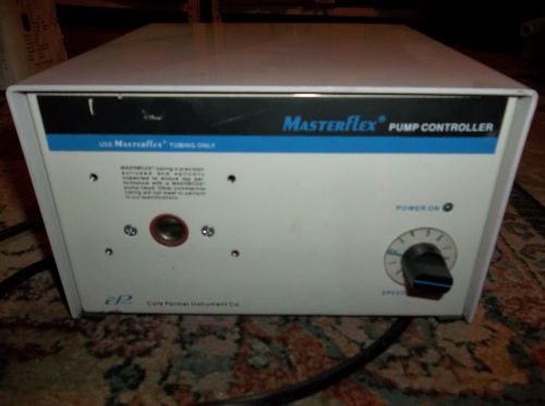 NEW COLE PARMER MASTERFLEX PUMP CONTROLLER # 7553-50 VARIABLE SPEED PUMP
