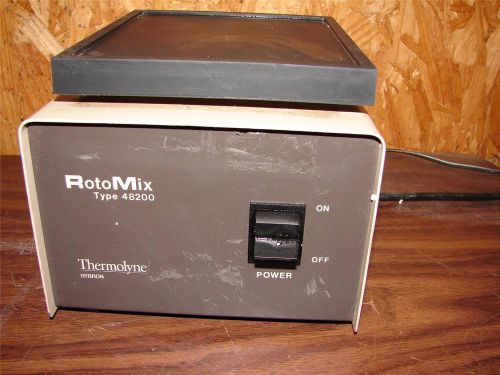 Thermolyne Sybron RotoMix orbital mixer shaker 48200 shaker microplate 2