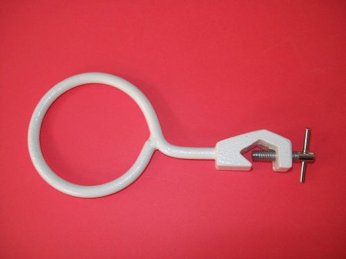 Retort ring - clamp holder- supports and clamps glass ware handling lab aids for sale