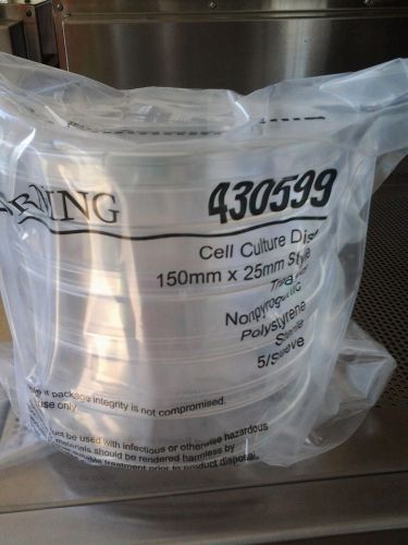 25 corning petri cell culture dish 150x25mm sterile trted non-pyrogenic 430599 for sale