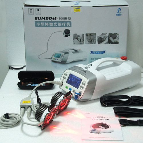 New 2 probes 810nm physiotherapy diode low level laser therapy/body pain relief for sale