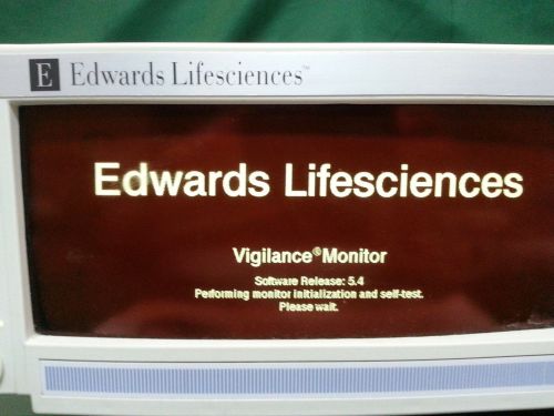 Edwards Lifesciences Vigilance Monitor