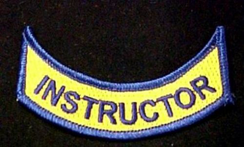 Va virginia instructor rocker patch set of 2 official emt embroidered patches for sale