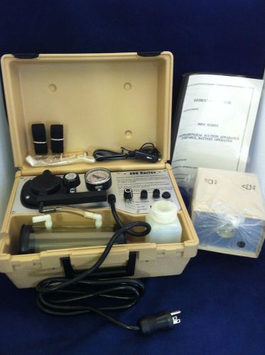 NEW IMPACT 308M PORTABLE SUCTION APPARATUS PUMP OROPHARYNGEAL BATTERY 308