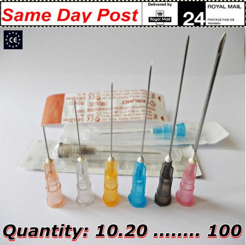 Medical Needles Sterile Injection all sizes large ,Syringes / refilling ink ,oil