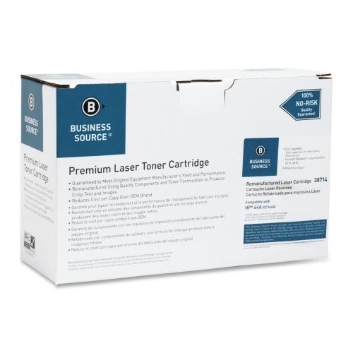Business source remanufactured hp 64a toner cartridge -blk -10000 pg - bsn38714 for sale