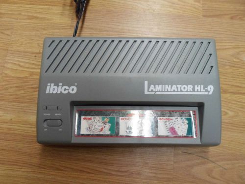 Ibico Laminator HL-9 Laminating Machine TESTED Good Condition LOOK