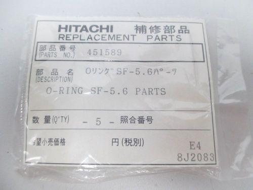 LOT 3 NEW HITACHI 451589 O-RING SF-5.6 REPLACEMENT PART D260297
