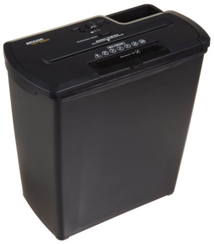 8 sheet sharp tooth stripcut document paper shredder,security,waste,office,black for sale