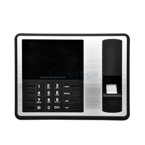4.0&#034; tft fingerprint time attendance energy-save card machine tcp/ip id for sale