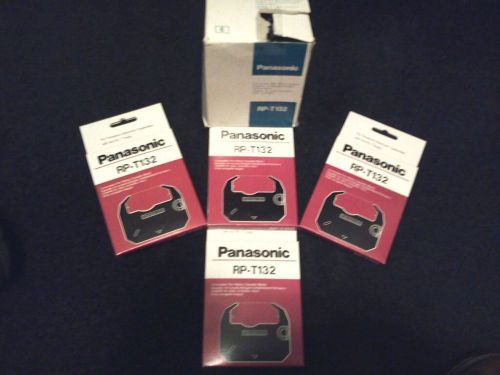 New Box of 4 Panasonic Correctable Film Ribbon Cassettes RP-T132