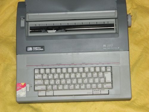 Smith Corona Electronic Typewriter # SL-580 Corona with Keyboard Cover