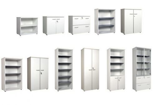 Office Furniture Cupboards and Storage - Choice of  6 colours and sizes