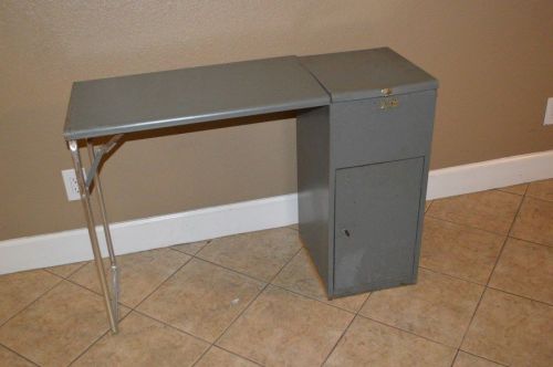 Vintage Folding File Cabinet Desk - Really Cool !