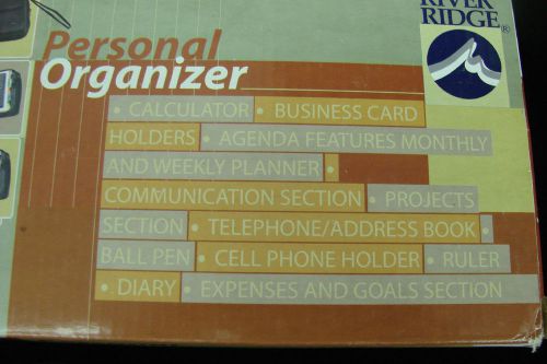 Personal organizer - River Ridge (Target) -14 Categories or organization