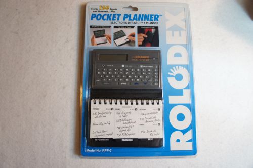 Rolodex Pocket Planner - 150 Names Numbers-  Model RPP-3, Brand NEW
