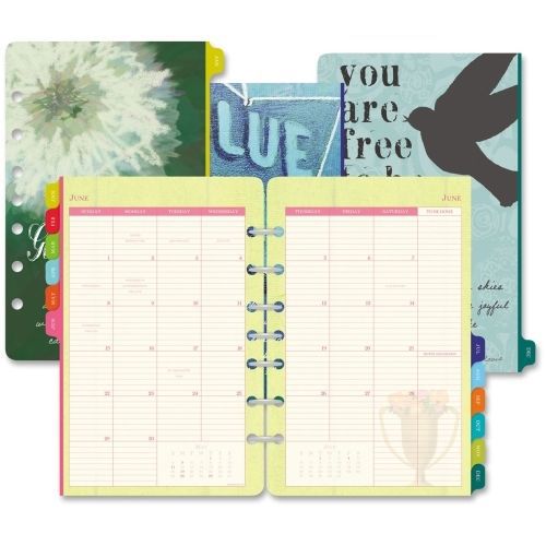 2015 Day-Timer Flavia Calendar Refill - Monthly - 5.5&#034;x8.50&#034; - Assorted