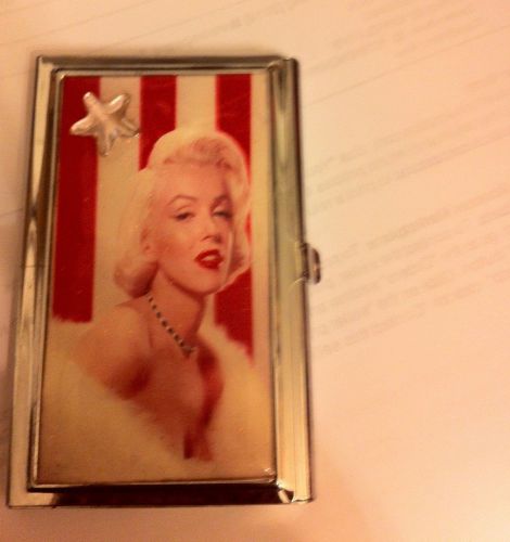 Marilyn Monroe Red Hot. Business Card Holder Credit Card Case!
