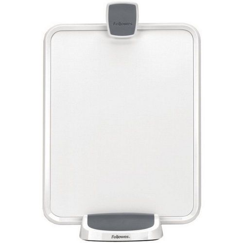 Fellowes 9311501 document lift stand i-spire series dry erase &amp; clip holder for sale