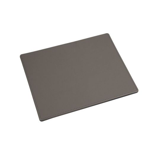 LUCRIN - Signing pad - Smooth Cow Leather - Dark grey