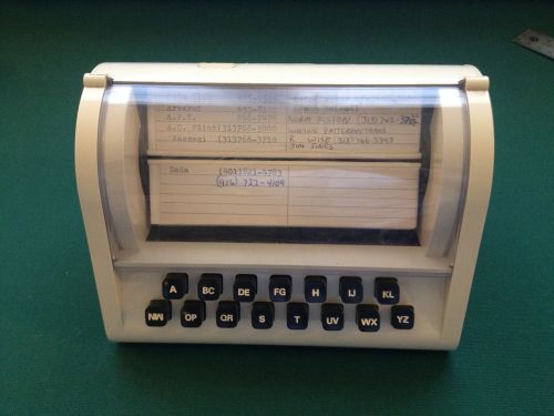 Vintage Motorizied Electronic Radio Shacak Data File Machine