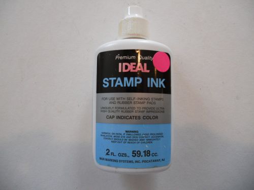 Ideal Pink Stamp Ink 2 oz