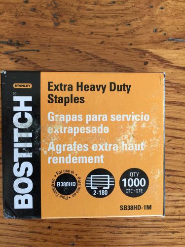 Bostitch Extra Heavy Staples  1000 count