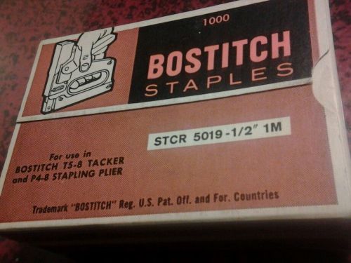 BOSTICH .5&#034; Tracker Refills For T5-8 Tackers &amp; P4-8 Stapling Plier 1000 Per 2 Bx