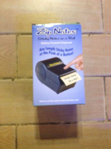 Zip Notes, Battery Powered Sticky Notes Dispenser