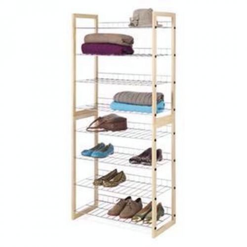 Closet shelves wood chrome storage &amp; organization 6026-220 for sale