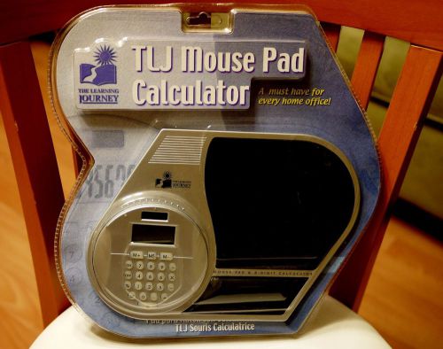 TLJ Mousepad Calculator, New Sealed in Plastic