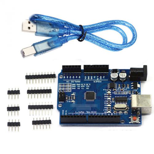 2014 ATmega328P CH340G UNO R3 Development Board &amp; Free USB Cable for Arduino DIY