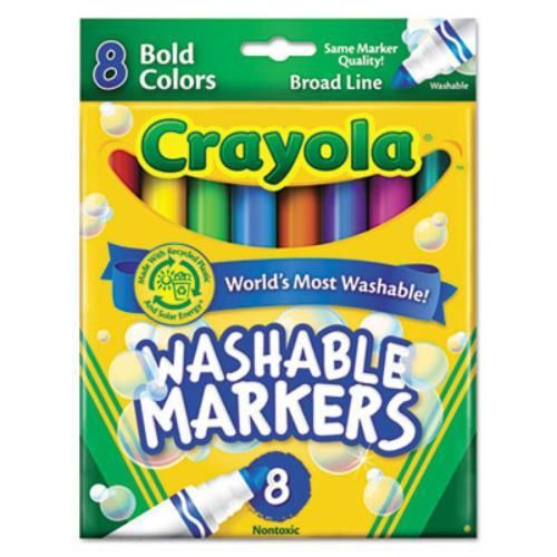 Crayola Washable Bold Markers - Broad Marker Point Type - Copper, (587832)