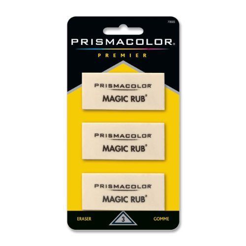 Prismacolor Magic Rub Eraser - Lead Pencil Eraser - Non-marring, (san70503)